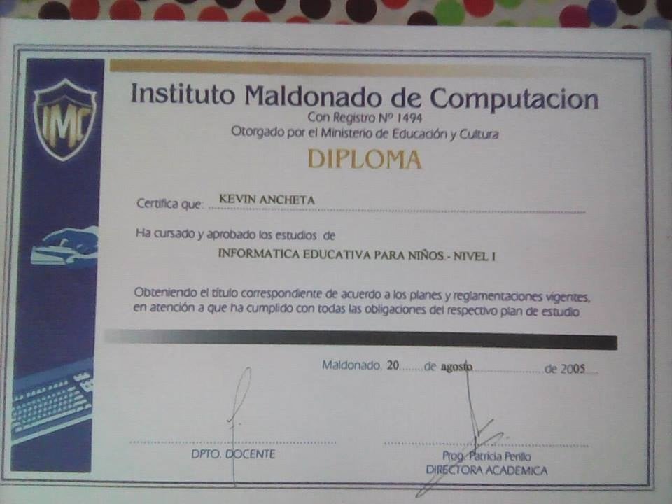 Informática Nivel I — IMC