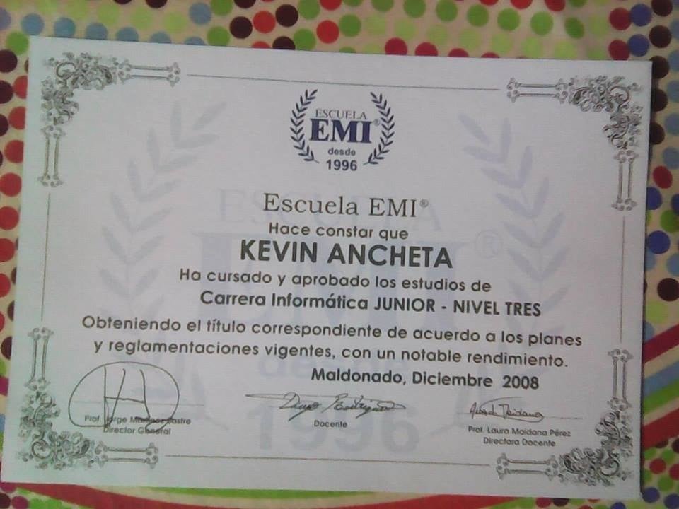Técnico PC Nivel 1 — EMI